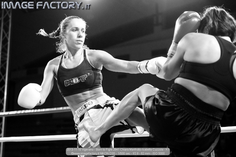 2013-11-16 Vigevano - Born to Fight 2641 Chiara Manfrotto-Isabella Cuzzola - K1.jpg